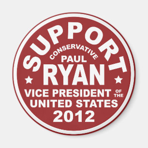 Den servicePaul Ryan vicepresidentet förseglar Magnet