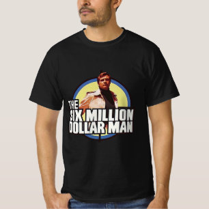Den sex miljoner dollarmannen t shirt