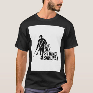 Den sex strängen Samurai Graphic T-Shirt
