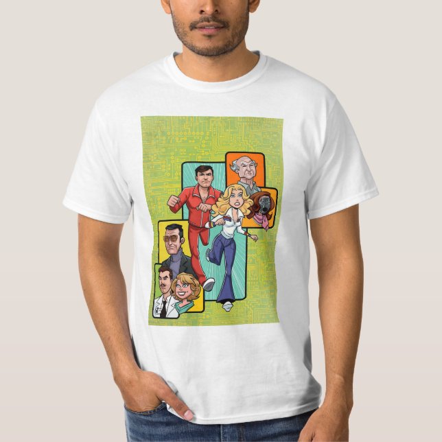 Den sexmiljontals dollarfilmen t shirt (Framsida)