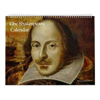 Den Shakespeare kalendern Kalender