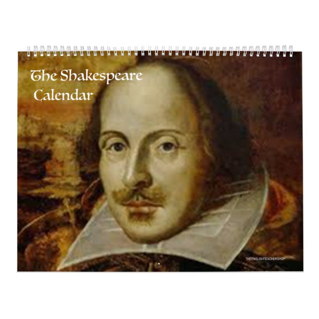 Den Shakespeare kalendern Kalender (Omslag)