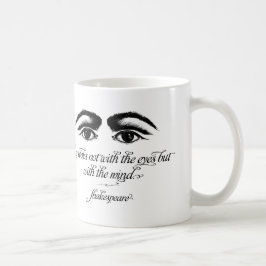 Den Shakespeare muggen, kärlek ser inte med ögon Kaffemugg