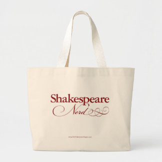 Den Shakespeare Nerdtotot hänger lös Jumbo Tygkasse