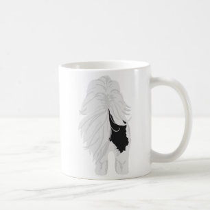Den Shih-Tzu muggen beklär och knuffar Kaffemugg