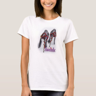 Den Shoeholics ormen skor hälT-tröja T-shirt