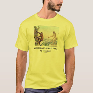 Den Siamang gibbonen (1883) vid Aloys Zotl Tee Shirt