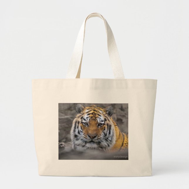 Den Siberian tigern fotograferar Jumbo Tygkasse (Framsidan)