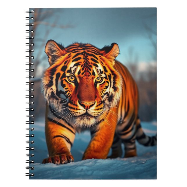 Den sibiriska tigern anteckningsbok (Framsidan)