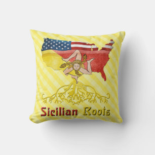 Den Sicilian amerikanen rotar dämpar Kudde