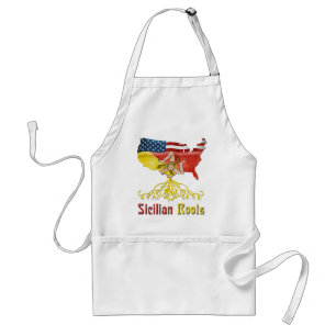Den Sicilian amerikanen rotar Förkläde