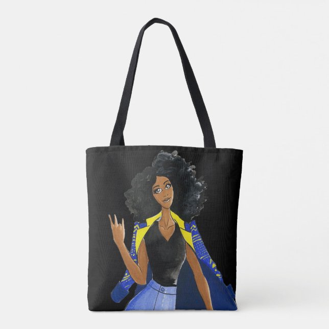 Den Sigma"gryning" totot hänger lös Tygkasse (Baksida)