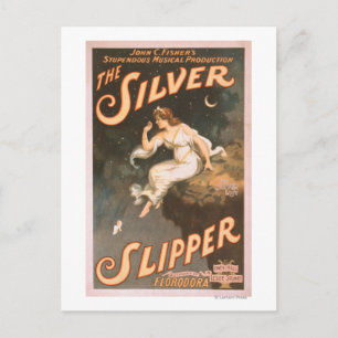 Den Silver-musikaliska teatern Poster nr 2 Vykort