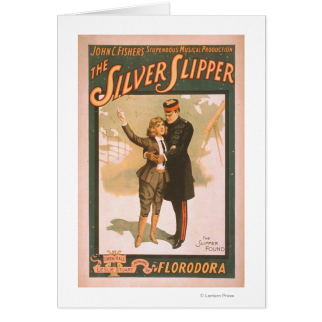 Den Silver-musikteatern Poster nr 1 Hälsningskort (Framsidan)