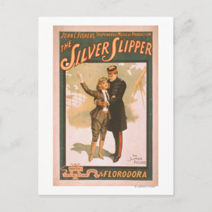 Den Silver-musikteatern Poster nr 1 Vykort