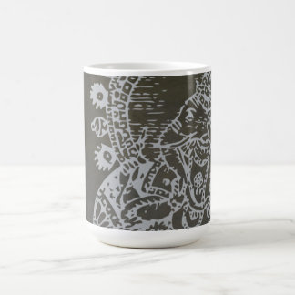 Den silverGanesh muggen - tillfoga din egna namn Kaffemugg