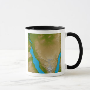 Den Sinai peninsulan Mugg