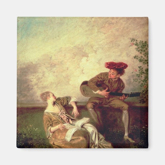 Den singing Lesson Magnet (Framsidan)