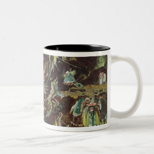 Den sist bedömningen, c.1504 Två-Tonad mugg