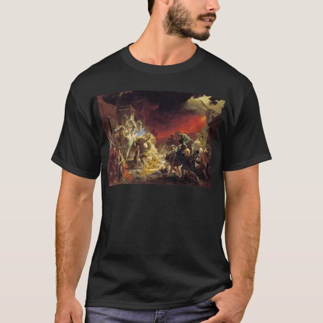 Den sist dagen av Pompeii T-shirt (Framsida)