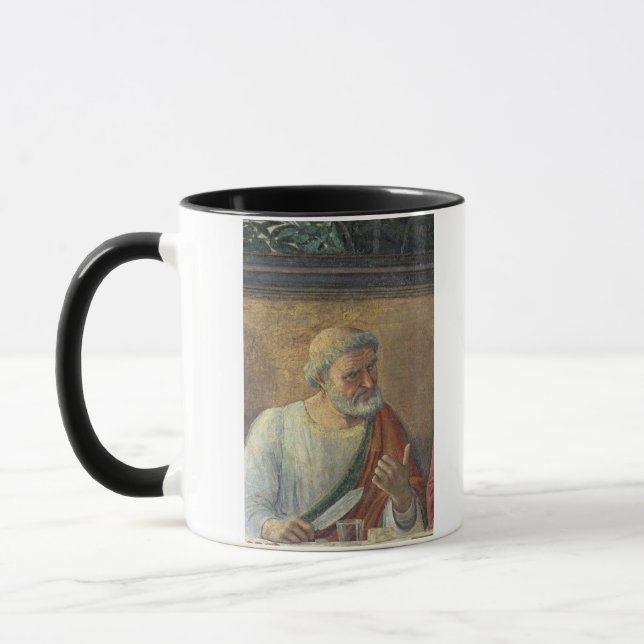 Den sist kvällsmålet, 1480 (frescoen) (specificera mugg (Vänster)