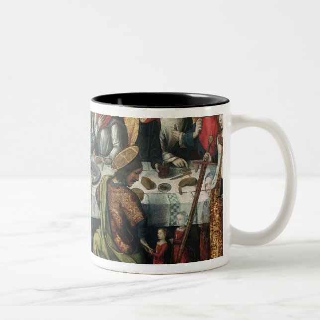 Den sist kvällsmålet, 1482 Två-Tonad mugg (Höger)