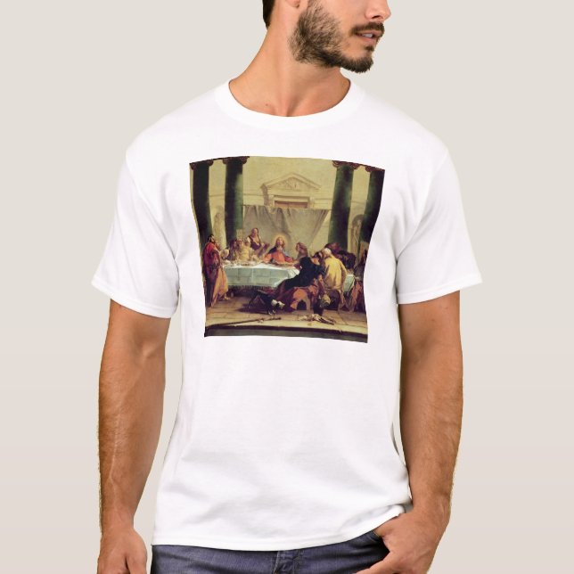 Den sist kvällsmålet, 1745-50 tee (Framsida)