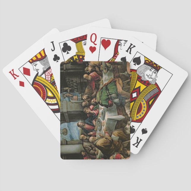 Den sist kvällsmålet 3 casinokort (Baksidan)
