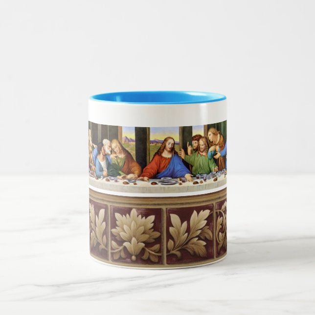 DEN SIST KVÄLLSMÅLMUGGEN Två-Tonad MUGG (Center)