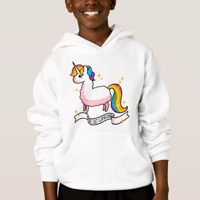 Den sist Llamacornen T Shirt (Framsida)