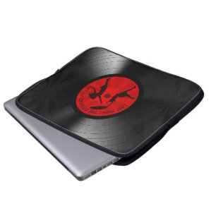 Den sist natten sparade DJEN min svart för Laptop Sleeve