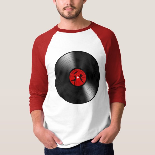 Den sist natten sparade DJEN min svart för Tee Shirt (Framsida)