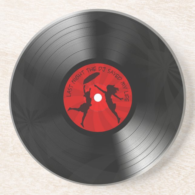 Den sist natten sparade DJEN min svart för Underlägg Sandsten (Framsidan)