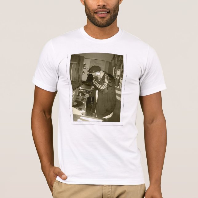 Den sist natten sparade en Dj mitt liv Tee (Framsida)