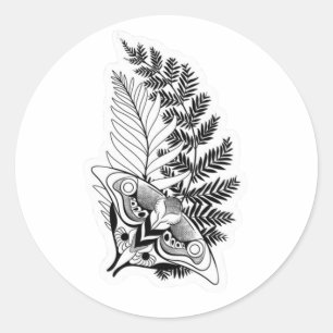 Den sista av oss, del 2, Fläkt Art Sticker Runt Klistermärke