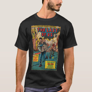 Den sista av USA:s Intro tecknad täcker fläkt art T Shirt