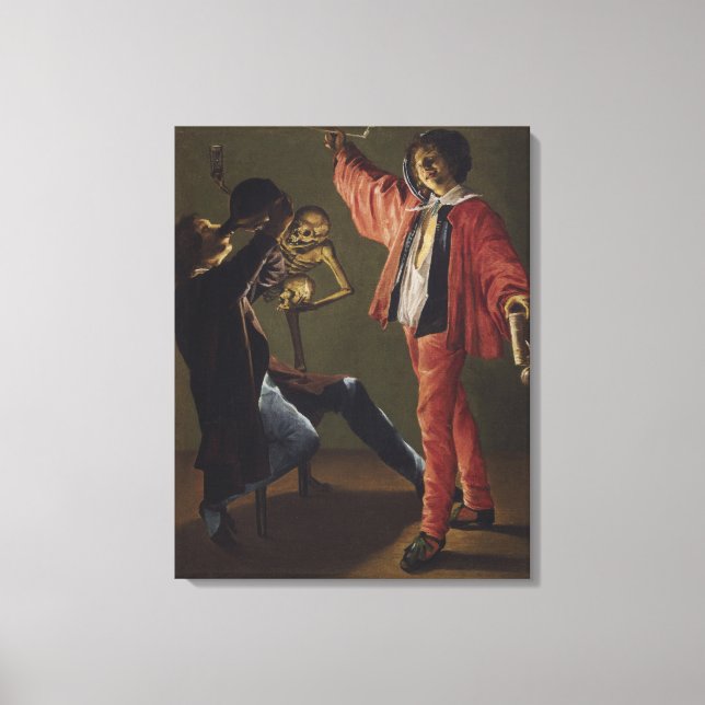 Den sista bäret före Partyets slut Canvastryck (Framsida)