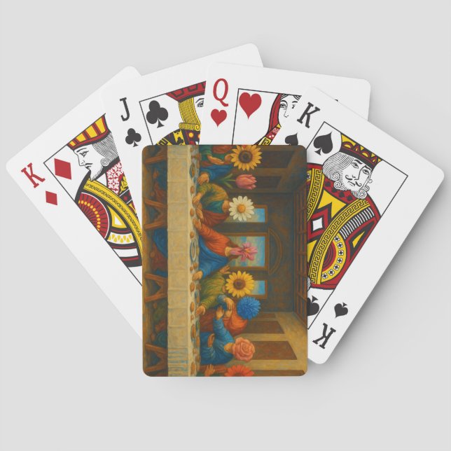 Den sista blomstersupén casinokort (Baksidan)