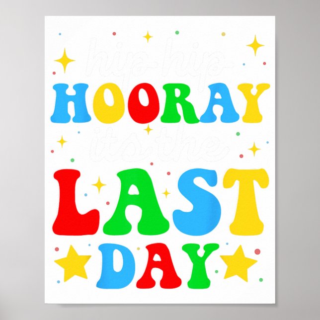 Den sista dagen för lärarpojken i Studenten Poster (Framsidan)