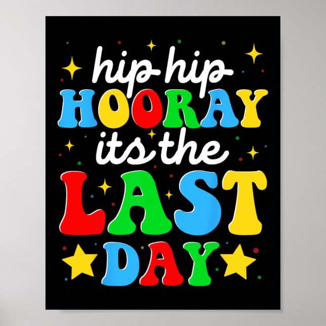 Den sista dagen i Studenten Teach Poster (Framsidan)
