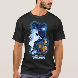 Den sista enhörningen rolig t shirt