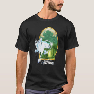 Den sista enhörningskön att gå hem t shirt