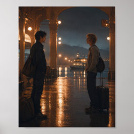 Den sista färjan ut | Gay Art Project Poster