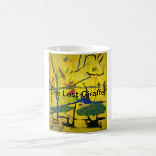 Den sista Giraffe Golden Peace Hankamer Artjunkhau Kaffemugg