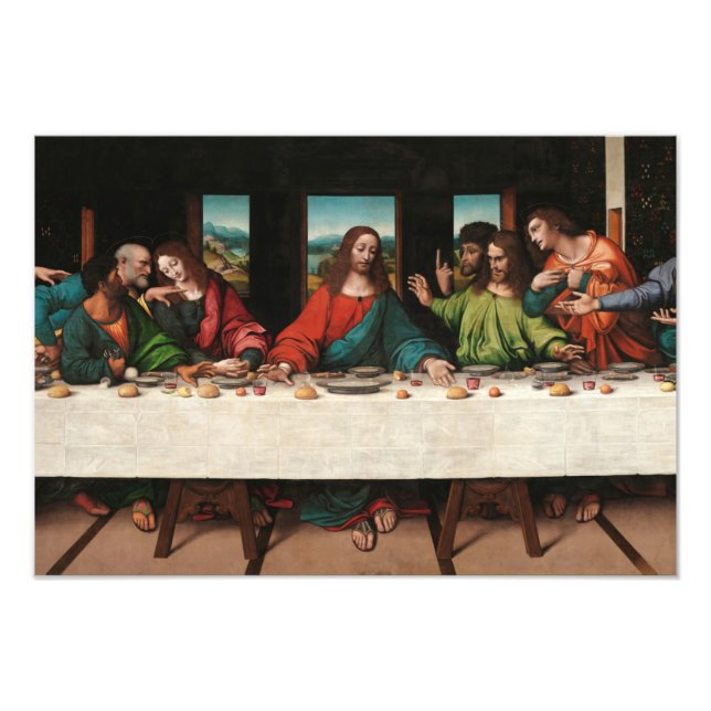 Den sista leveransen, 1515-1520 av Giampietrino Fototryck (Framsidan)