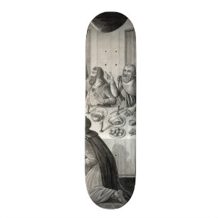 Den sista leveransen 4 av 5 skateboard bräda 19,5 cm