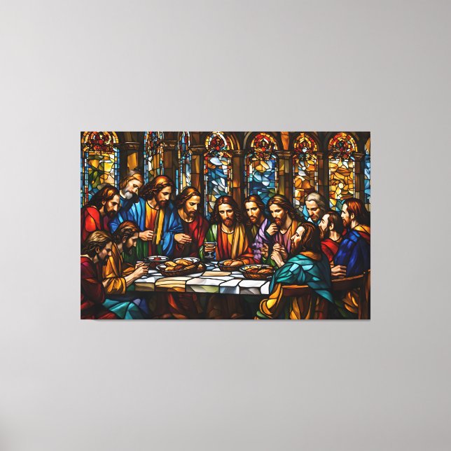 Den sista leveransen: ett mästerverk i tro canvastryck (Framsida)