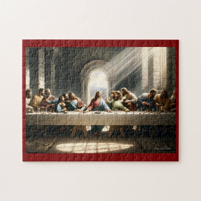 Den sista leveransen, Jesus och Apostles, Religiös Pussel (Horisontell)