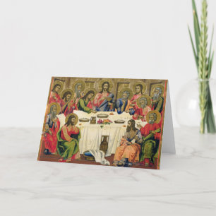 Den sista leverantören helgkort