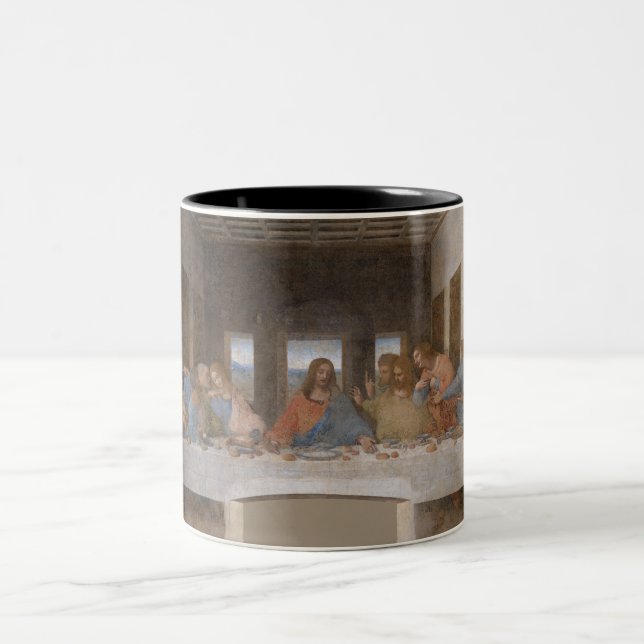 Den sista leverantören Leonardo Da Vinci Mugg (Center)